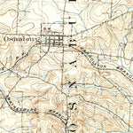 United States Geological Survey Canton, OH (1901, 62500-Scale) digital map