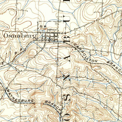 United States Geological Survey Canton, OH (1901, 62500-Scale) digital map