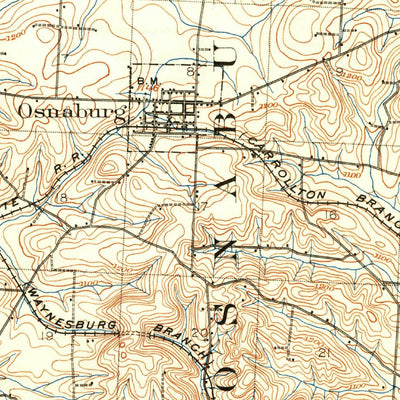United States Geological Survey Canton, OH (1903, 62500-Scale) digital map
