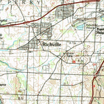 United States Geological Survey Canton, OH (1986, 100000-Scale) digital map