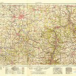 United States Geological Survey Canton, OH-PA-WV (1953, 250000-Scale) digital map