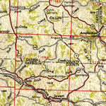 United States Geological Survey Canton, OH-PA-WV (1953, 250000-Scale) digital map