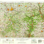 United States Geological Survey Canton, OH-PA-WV (1962, 250000-Scale) digital map