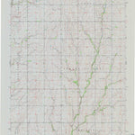 United States Geological Survey Canton SW, KS (1971, 24000-Scale) digital map