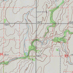 United States Geological Survey Canton SW, KS (1971, 24000-Scale) digital map