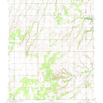 United States Geological Survey Canton SW, OK (1972, 24000-Scale) digital map