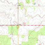 United States Geological Survey Canton SW, OK (1972, 24000-Scale) digital map