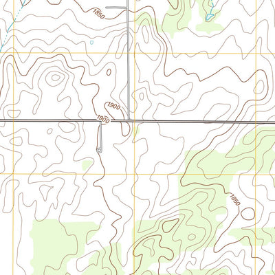 United States Geological Survey Canton SW, OK (2012, 24000-Scale) digital map