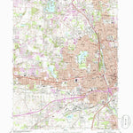 United States Geological Survey Canton West, OH (1967, 24000-Scale) digital map