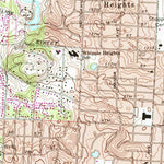United States Geological Survey Canton West, OH (1967, 24000-Scale) digital map
