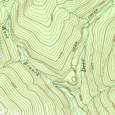 United States Geological Survey Canuck Peak, MT-ID (1965, 24000-Scale) digital map