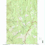 United States Geological Survey Canuck Peak, MT-ID (1996, 24000-Scale) digital map