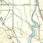 United States Geological Survey Canutillo, TX-NM (1917, 62500-Scale) digital map