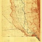 United States Geological Survey Canutillo, TX-NM (1919, 62500-Scale) digital map