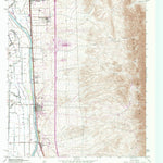 United States Geological Survey Canutillo, TX-NM (1955, 24000-Scale) digital map