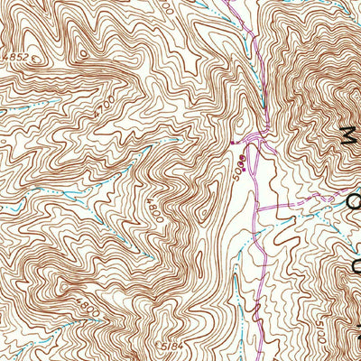 United States Geological Survey Canutillo, TX-NM (1955, 24000-Scale) digital map