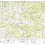 United States Geological Survey Canyon City, OR (1955, 250000-Scale) digital map