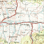 United States Geological Survey Canyon City, OR (1955, 250000-Scale) digital map