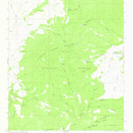 United States Geological Survey Canyon Creek Mountains, NM (1965, 24000-Scale) digital map