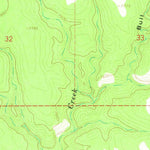 United States Geological Survey Canyon Creek Mountains, NM (1965, 24000-Scale) digital map