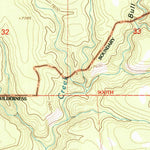 United States Geological Survey Canyon Creek Mountains, NM (1999, 24000-Scale) digital map