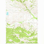 United States Geological Survey Canyon Creek, MT (1968, 24000-Scale) digital map