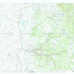 United States Geological Survey Canyon De Chelly, AZ-NM (1984, 100000-Scale) digital map