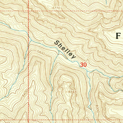 United States Geological Survey Canyon Hill, NM (1999, 24000-Scale) digital map