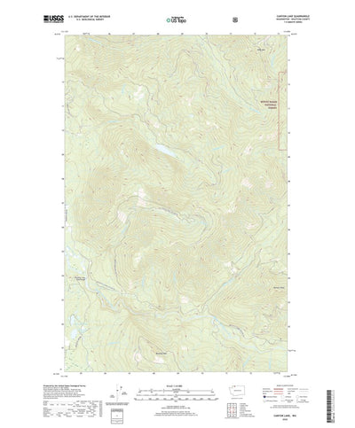 United States Geological Survey Canyon Lake, WA (2020, 24000-Scale) digital map