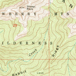 United States Geological Survey Canyon Mountain, OR (1972, 24000-Scale) digital map
