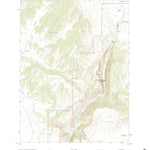 United States Geological Survey Canyon of Lodore North, CO (2022, 24000-Scale) digital map