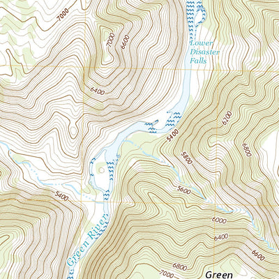 United States Geological Survey Canyon of Lodore North, CO (2022, 24000-Scale) digital map