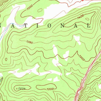 United States Geological Survey Canyon Of Lodore South, CO (1954, 24000-Scale) digital map