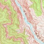 United States Geological Survey Canyon Of Lodore South, CO (1954, 24000-Scale) digital map