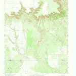 United States Geological Survey Canyon Valley, TX (1966, 24000-Scale) digital map
