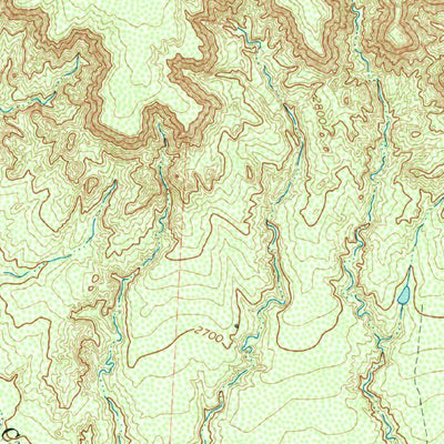United States Geological Survey Canyon Valley, TX (1966, 24000-Scale) digital map