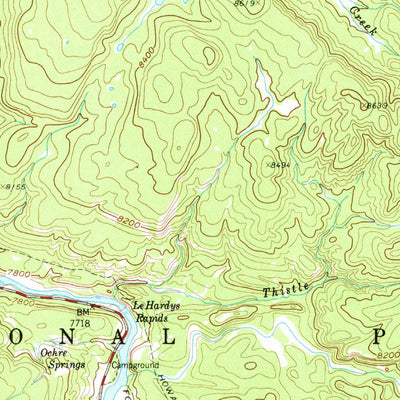 United States Geological Survey Canyon Village, WY (1959, 62500-Scale) digital map