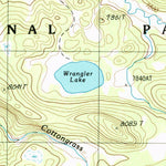 United States Geological Survey Canyon Village, WY (1986, 24000-Scale) digital map