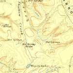 United States Geological Survey Canyon, WY-MT (1907, 125000-Scale) digital map