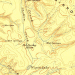 United States Geological Survey Canyon, WY-MT (1911, 125000-Scale) digital map