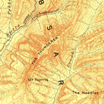 United States Geological Survey Canyon, WY-MT (1911, 125000-Scale) digital map