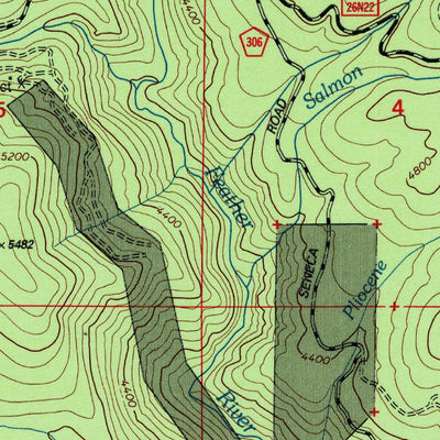 United States Geological Survey Canyondam, CA (1994, 24000-Scale) digital map