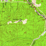 United States Geological Survey Canyonville, OR (1954, 62500-Scale) digital map