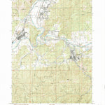 United States Geological Survey Canyonville, OR (1986, 24000-Scale) digital map