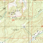 United States Geological Survey Canyonville, OR (1986, 24000-Scale) digital map