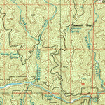 United States Geological Survey Canyonville, OR (1989, 100000-Scale) digital map
