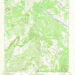 United States Geological Survey Cap Mountain, TX (1967, 24000-Scale) digital map
