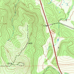 United States Geological Survey Cap Mountain, TX (1967, 24000-Scale) digital map