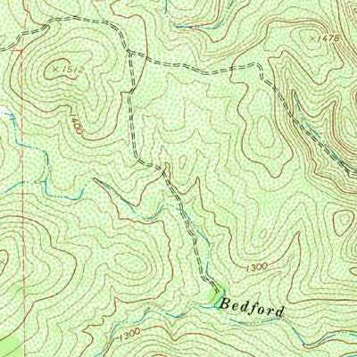 United States Geological Survey Cap Mountain, TX (1967, 24000-Scale) digital map