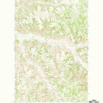 United States Geological Survey Cap Rock Butte, MT (1965, 24000-Scale) digital map